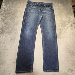 Banana Republic Jeans Womens 10 Blue Medium Wash Straight Leg Denim Classic